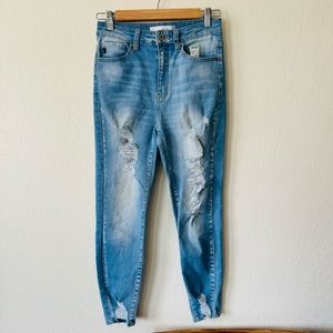 KanCan Light Blue High Rise Women Jeans